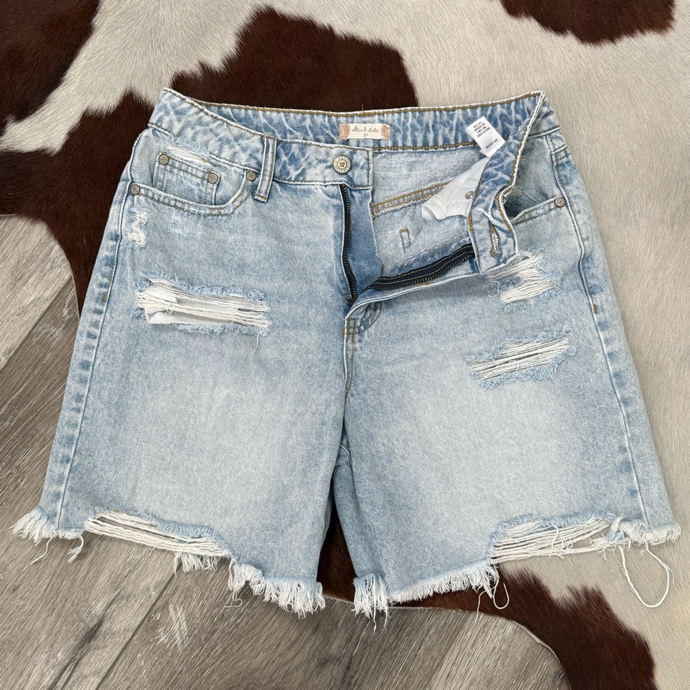 Altar’d State Distressed Denim Women Shorts